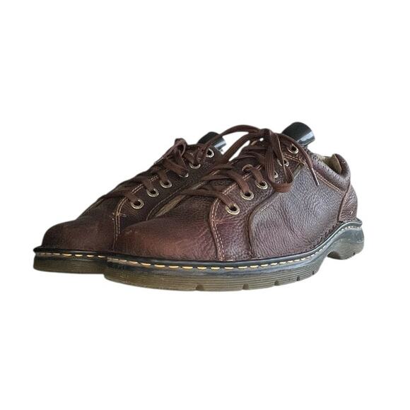 Mens Dr. Martens Rohan Brown Leather Oxford Shoes Y2K Retro Size 11 - Picture 2 of 6